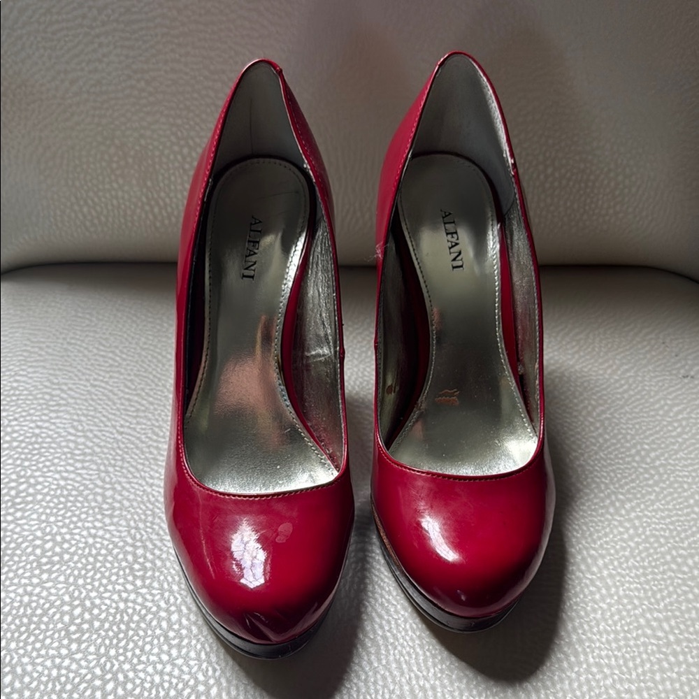 Alfani Red Heels Classic Patent Leather